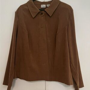 Kim Rogers Tan/Brown Blazer